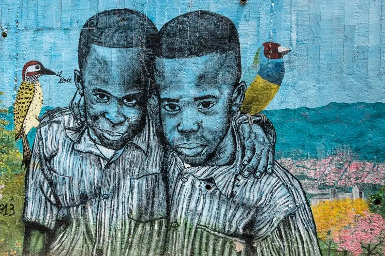 streetart jongens