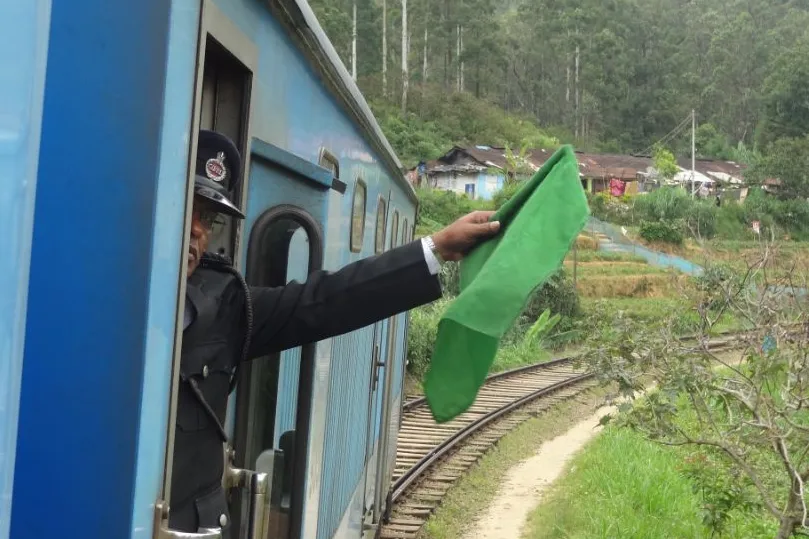 Sri Lanka trein conducteur