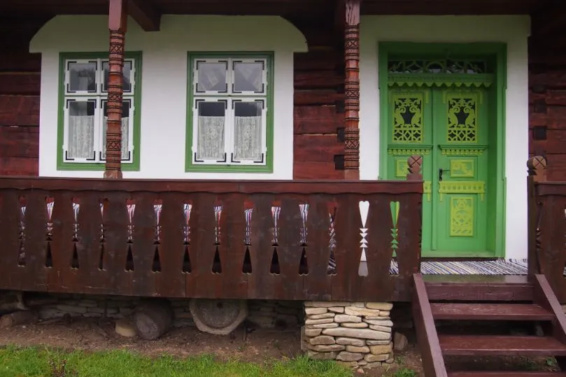 Roemenië traditioneel huis