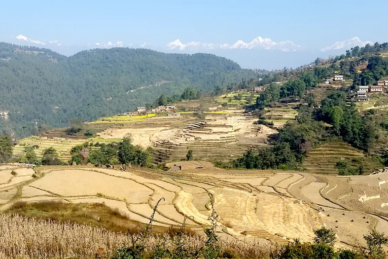 Nepal Himalaya land