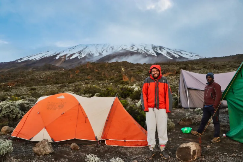 Tanzania Kilimanjaro tent 