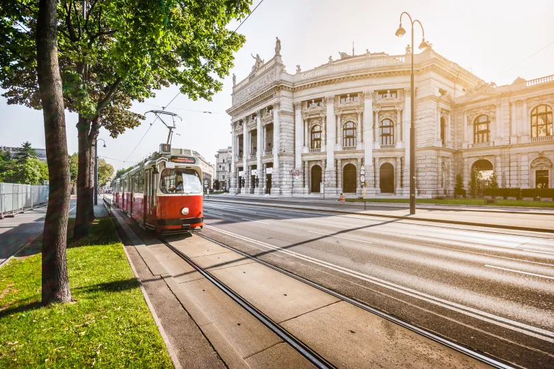 Oostenrijk Wenen tram