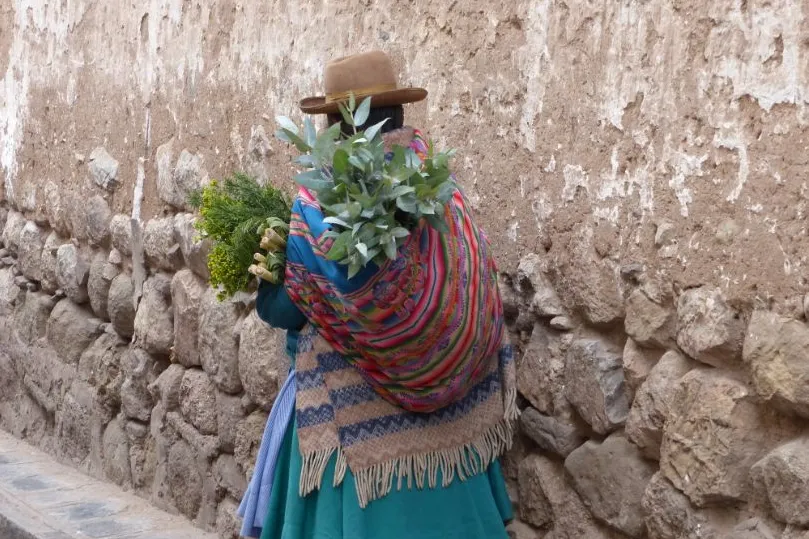 Traditionele kleding Peru