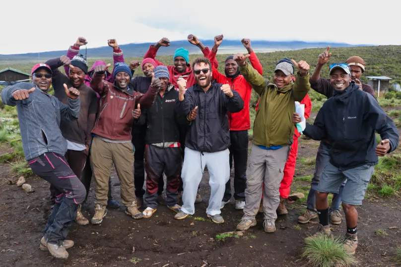 Tanzania Kilimanjaro crew