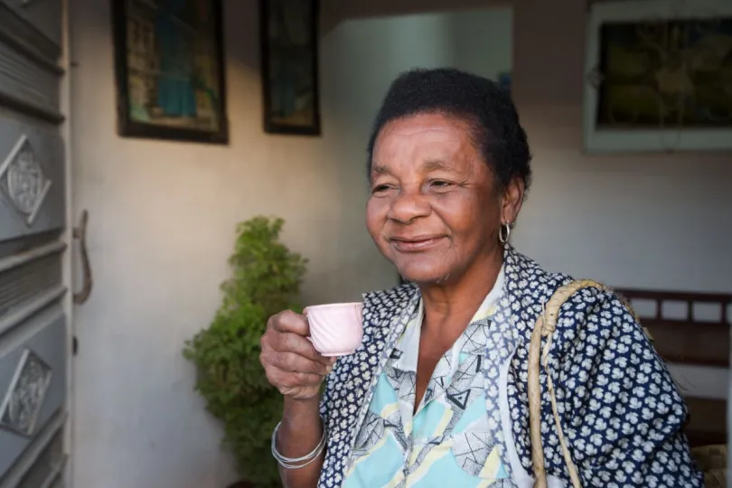 Toerisme Cuba lokale vrouw