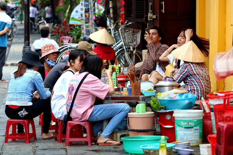 Vietnam Hanoi straatleven