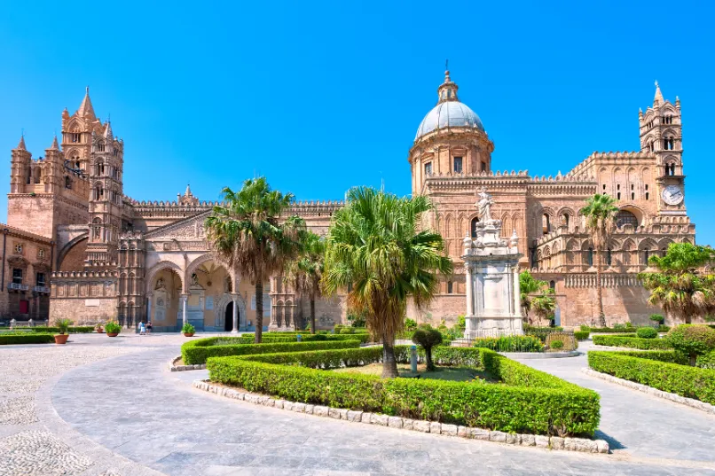 Sicilie met kind - Kathedraal Palermo