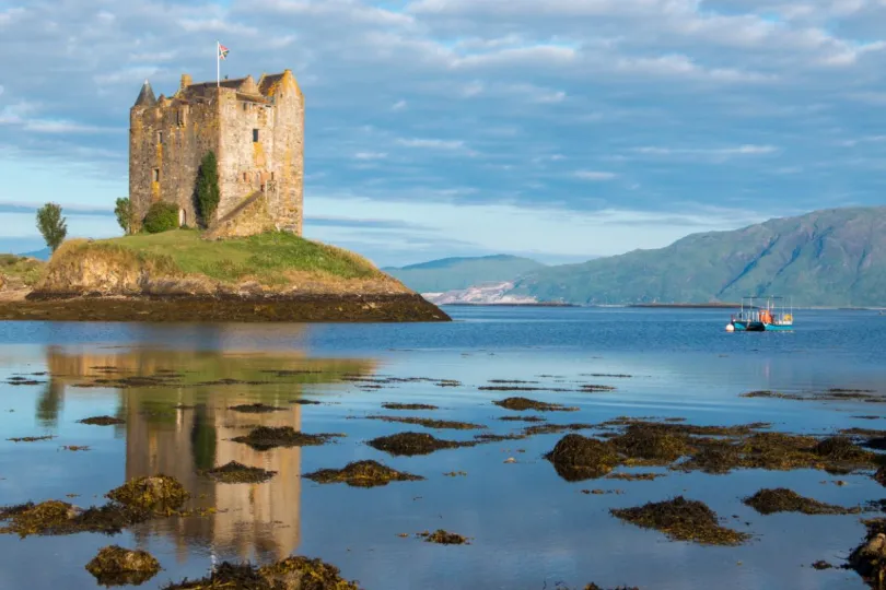 Schotland voorbeeldreizen Oban Castle Stalker
