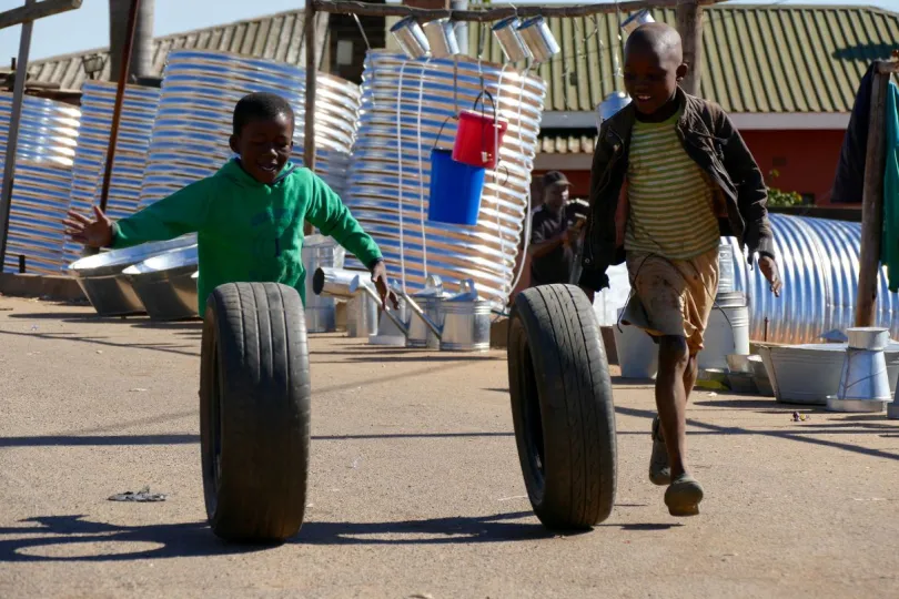 Reisverslag Swaziland lokale kinderen