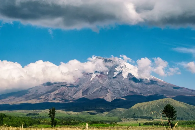 Der Vulkan Cotopaxi in Ecuador