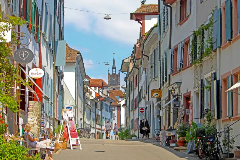 Basel Zwitserland - tussenstop