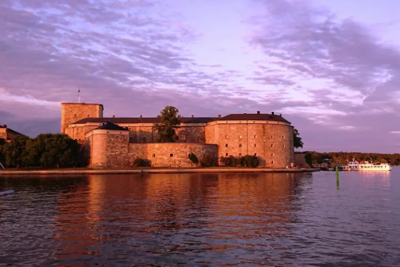 Autorondreis Zweden Hoge Kust Vaxholm