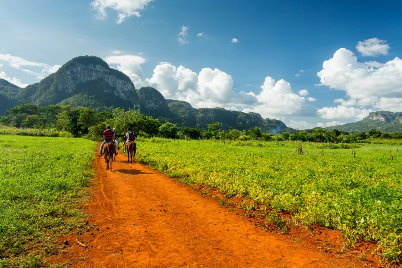 Cuba Viñales paardrijden