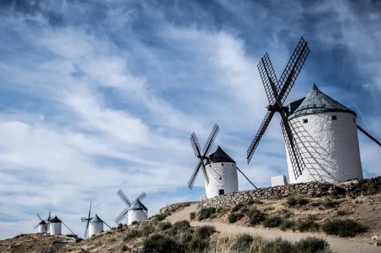 Windmolens in Toledo - Spanje