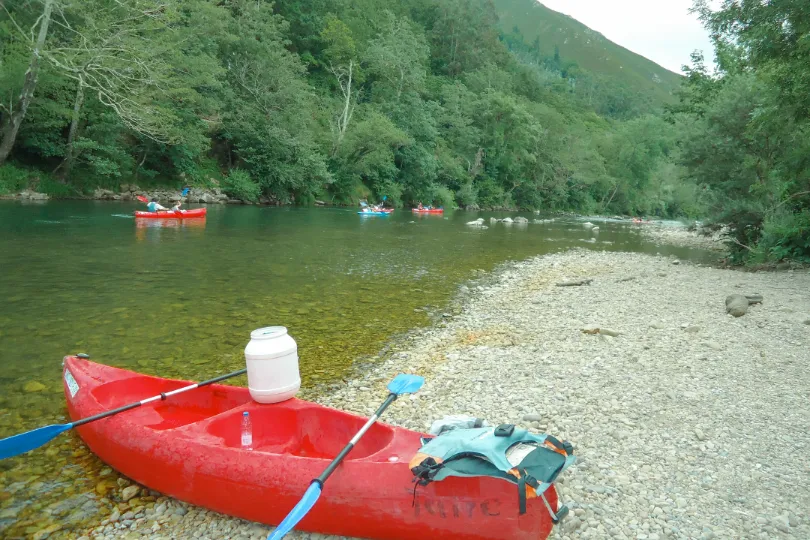 Asturias Spanje kanoen