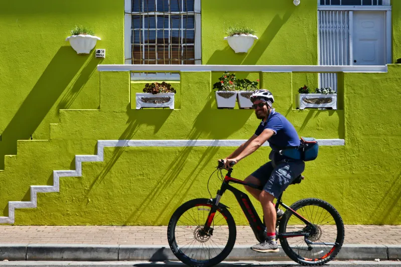 Zuid-Afrika fietsen in Kaapstad Bo-Kaap