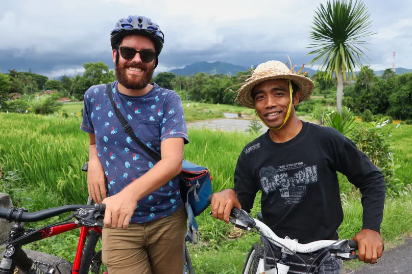 Bali Indonesië fietstour