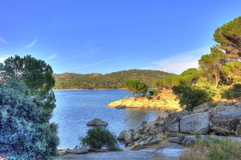 Spanje Pantano de San Juan lake