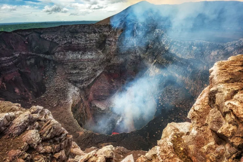 Nicaragua reis Masaya vulkaan