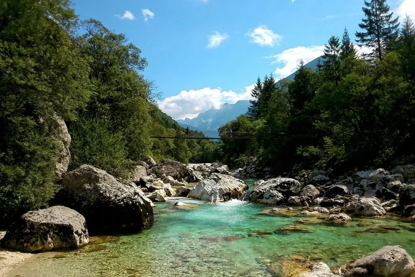 Slovenië Soca rivier
