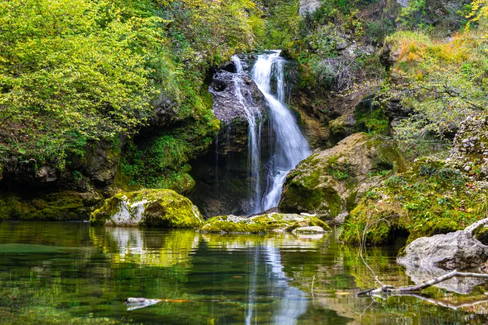 Slovenië Sum waterval