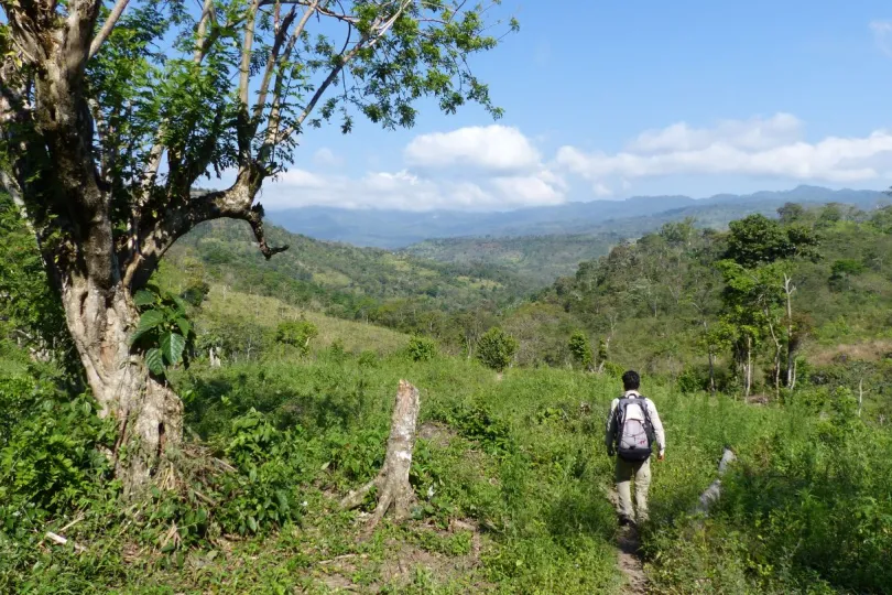Nicaragua reisgids Daniel hike La Corona