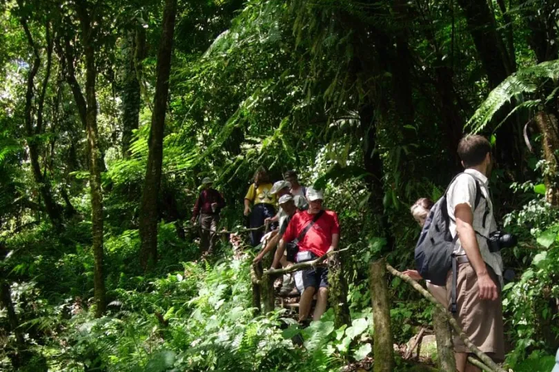 Selva Negra lodge Nicaragua wandelen