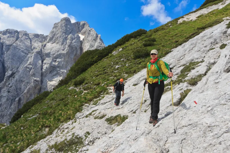 Bergbeklimmers Slovenië