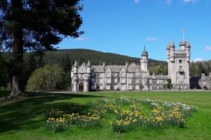 Balmoral castle in Schotland
