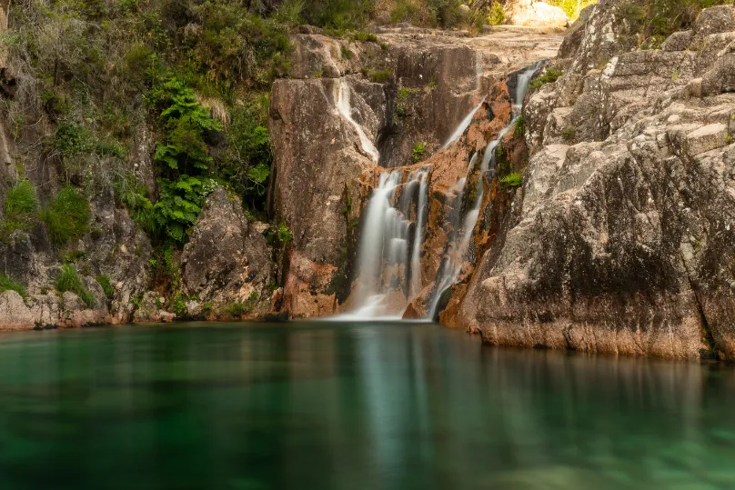 waterval in Peneda Geres, Portugal