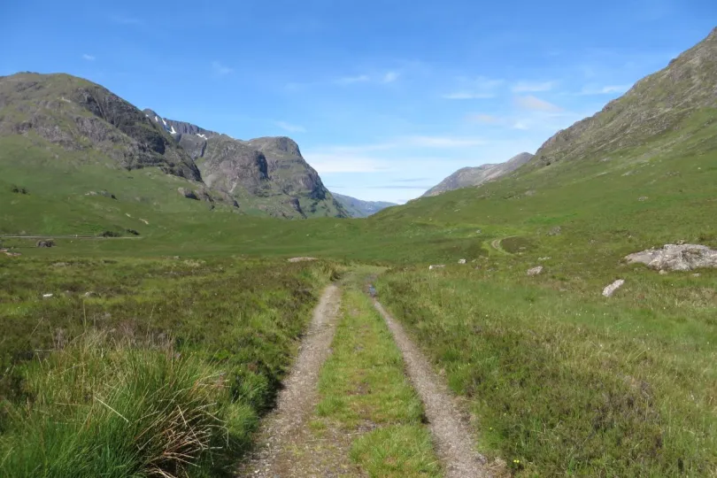 Glencoe vallei, Schotland