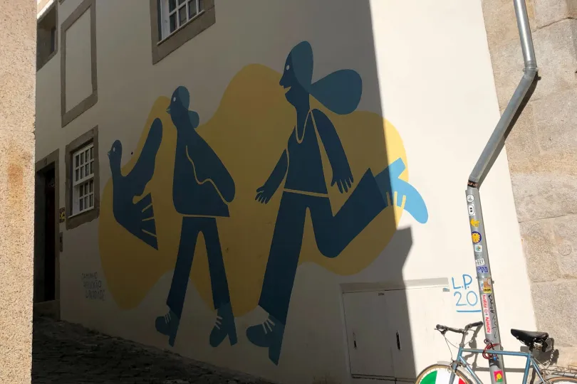 Street art in Porto, Portugal