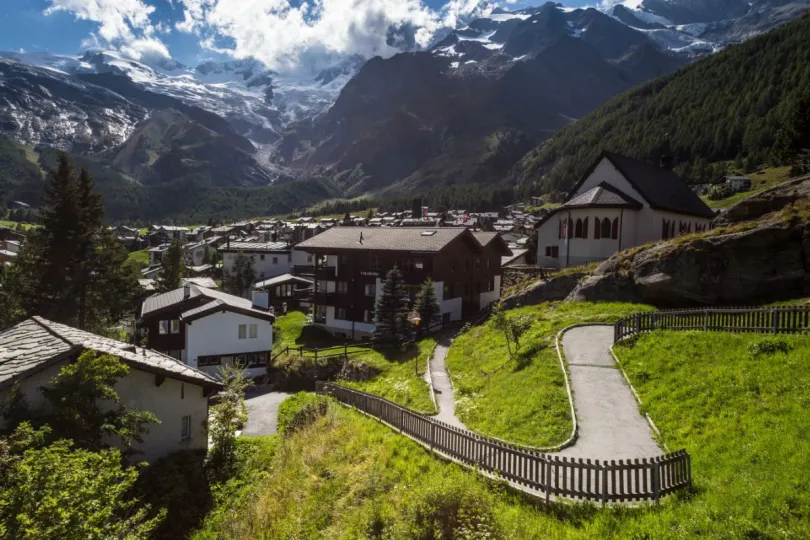 Wandelreis Zwitserland Saas-Fee