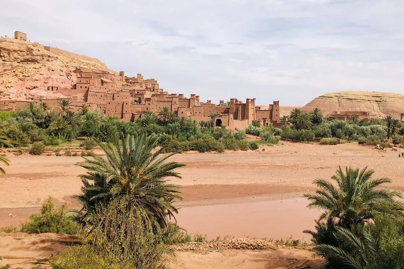 landschap in Marokko