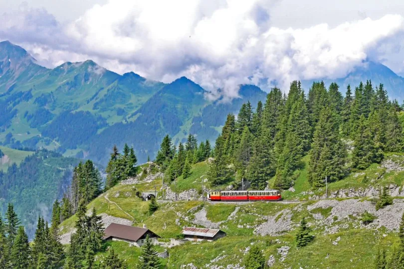 Zwitserland Interlaken spoor
