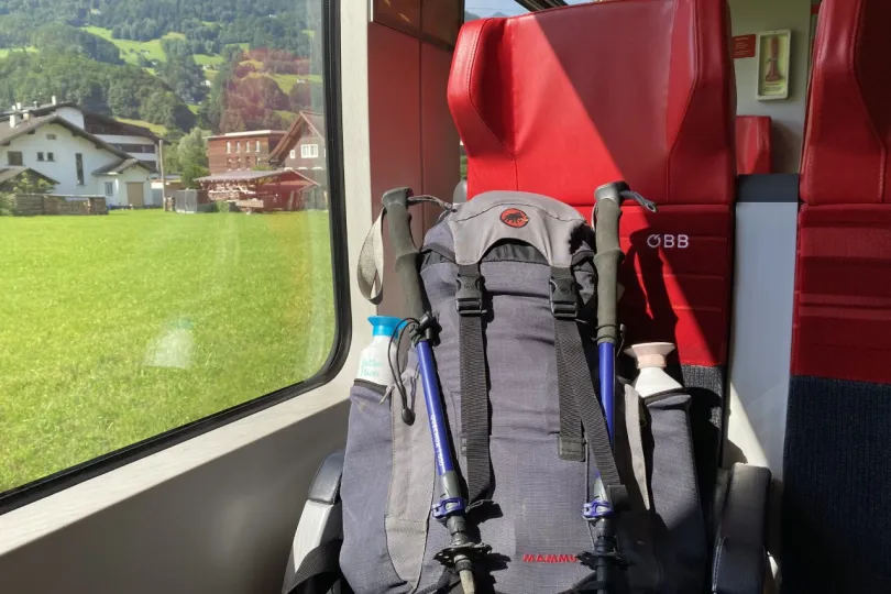 Trein in Zwitserland