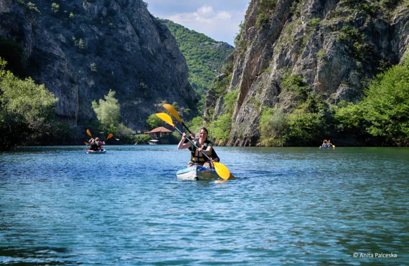 Noord-Macedonië reiservaringen kajak