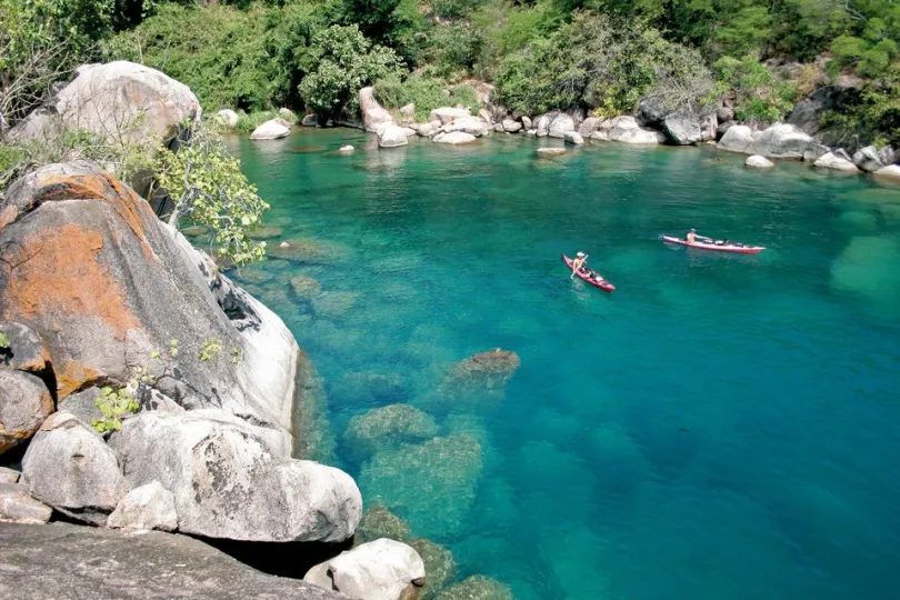 kajakken, Lake Malawi