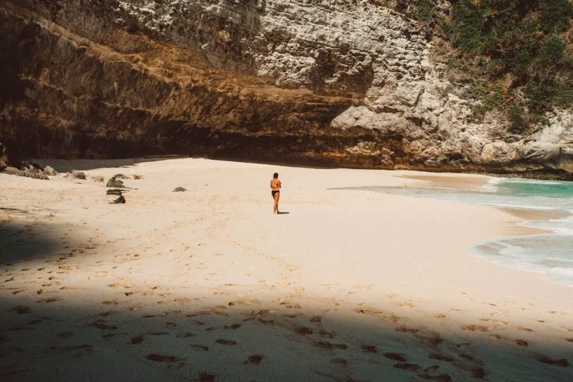 bijzonder strand Bali, Indonesië