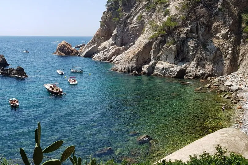 Costa Brava Catalonië Spanje excursie in het water