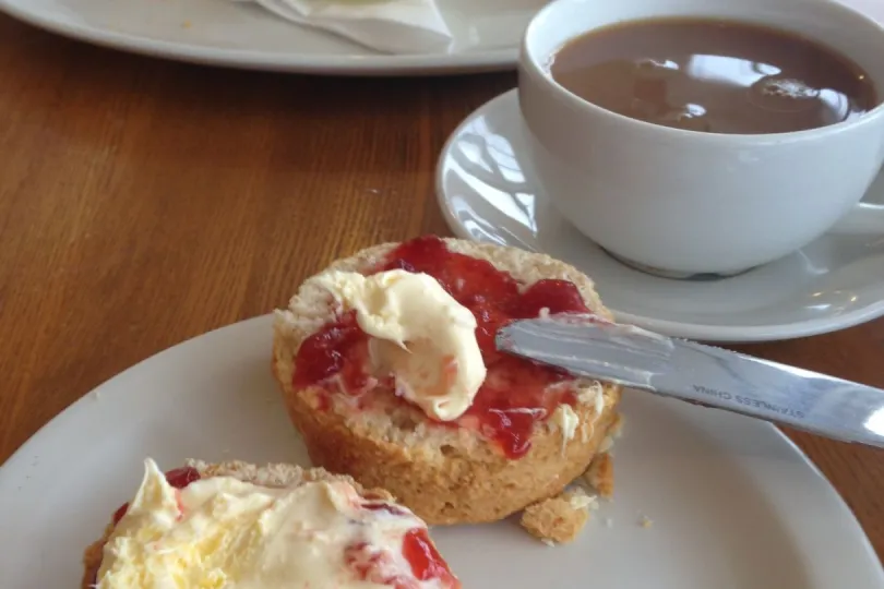 Groepsreis Noord Wales cream tea