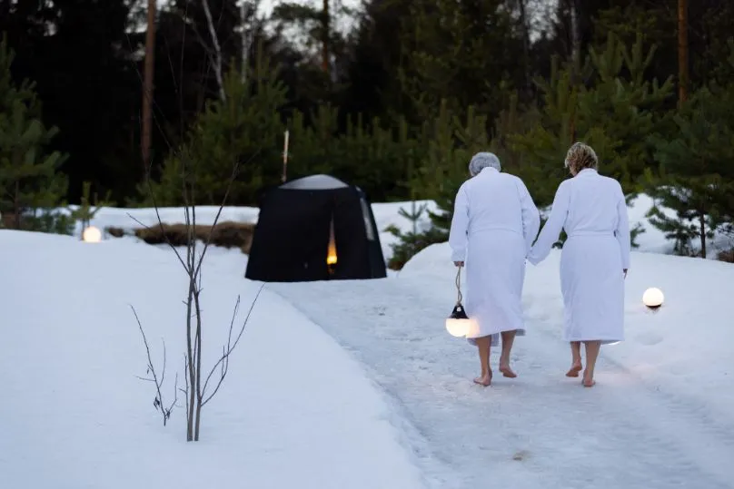 Zweden Furudal wildernissauna