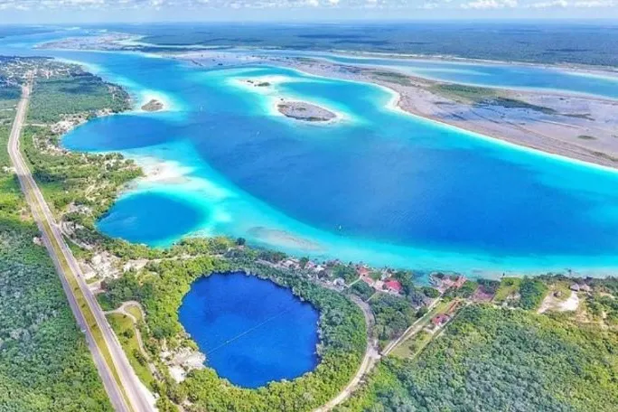 Mexico Bacalar Lagune