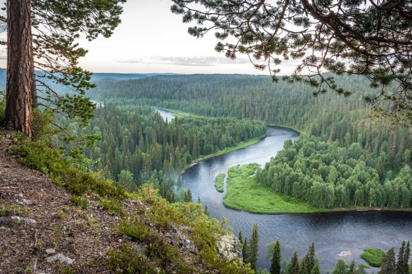 Finland Kuusamo natuur