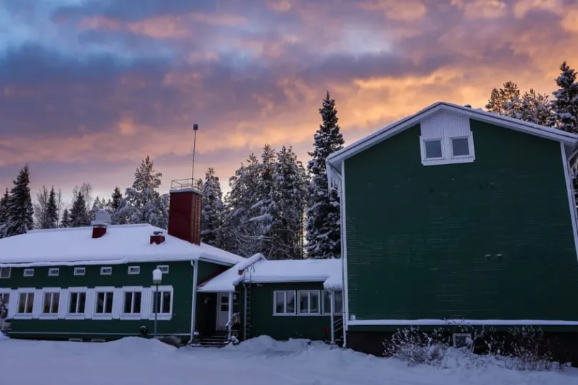 Finland Kuusamo hotel Taigaschool