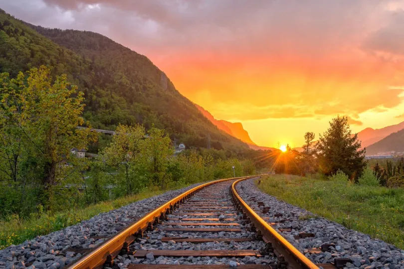 Slovenie trein