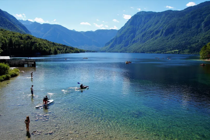 Bohinj meer Slovenië