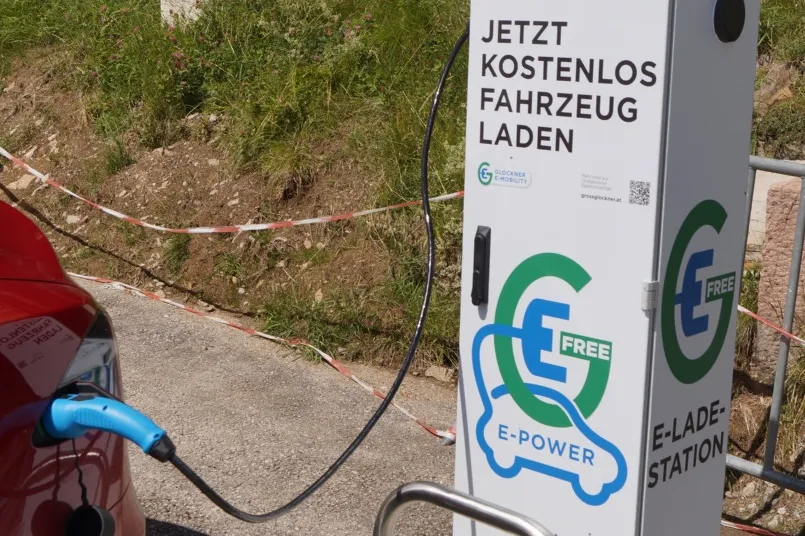 elektrische auto naar Slovenië