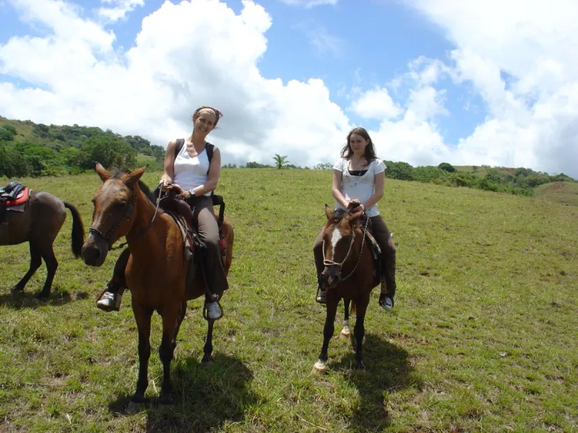 Panama met kinderen excursie paardrijden