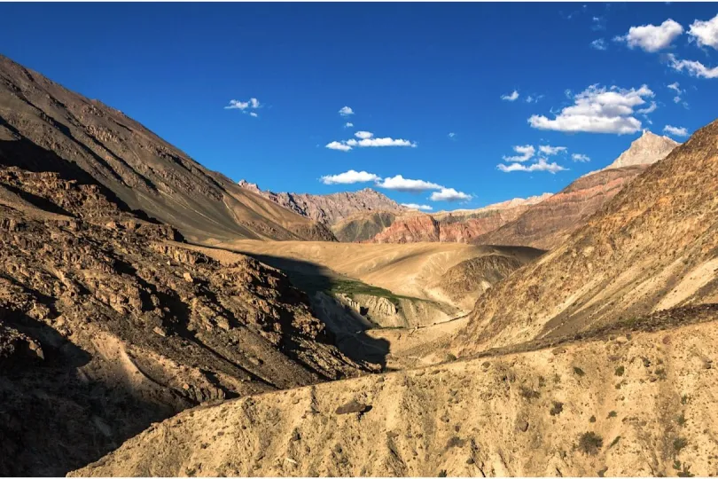 Ladakh over land via Zanskar naarLamayuru